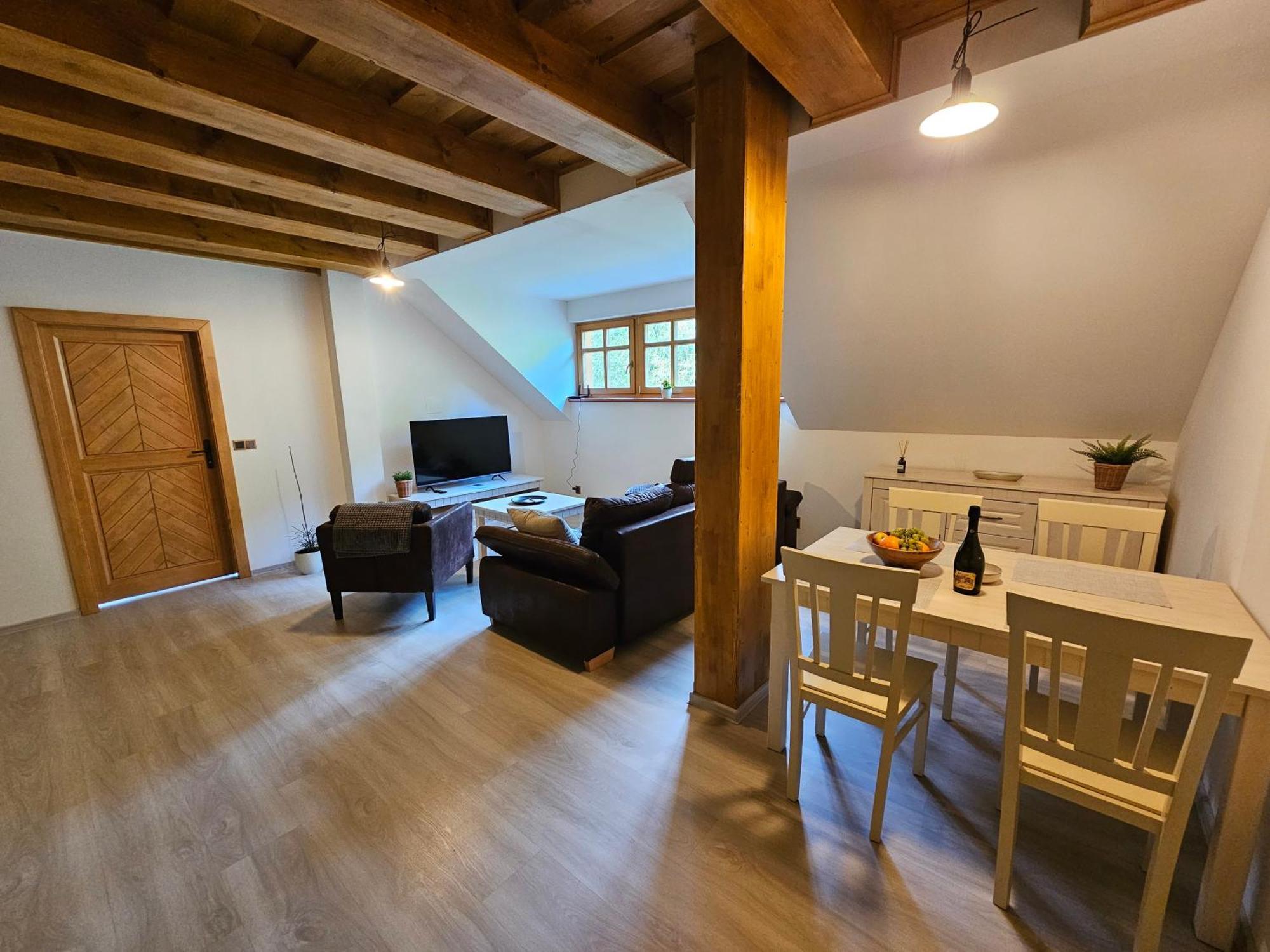 Apartmany Jezerne Velké Karlovice Chambre photo
